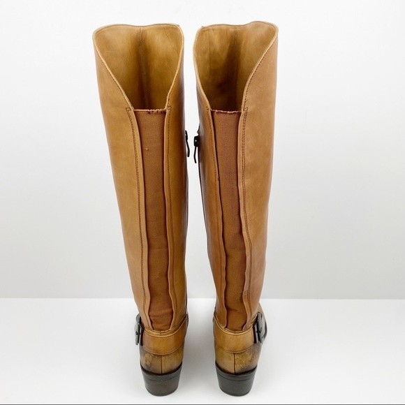 Vince Camuto Bedina Leather Knee High Riding Boots Size 5.5 - Picture 11 of 16